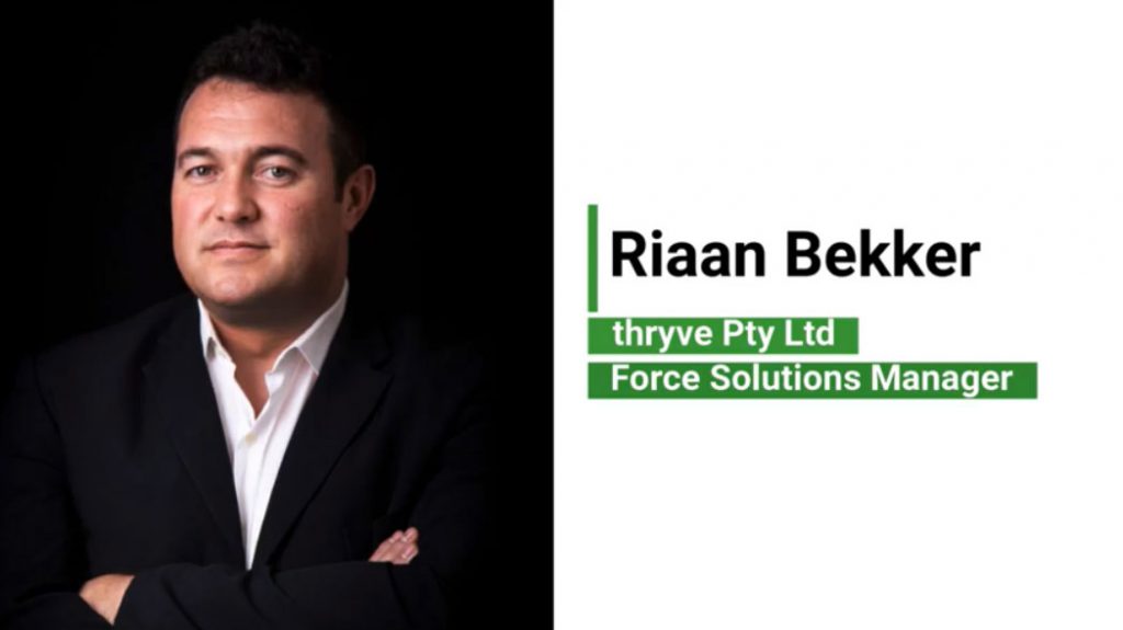 Riaan Bekker thryve